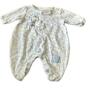 Sesame Street infant 0–3 month footed sleeper